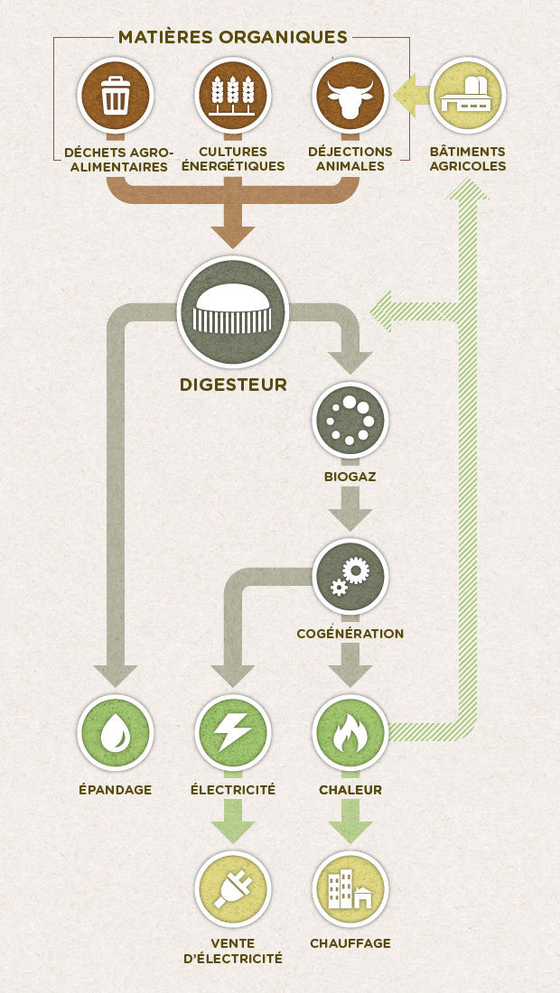Le principe de la biomasse fermentable